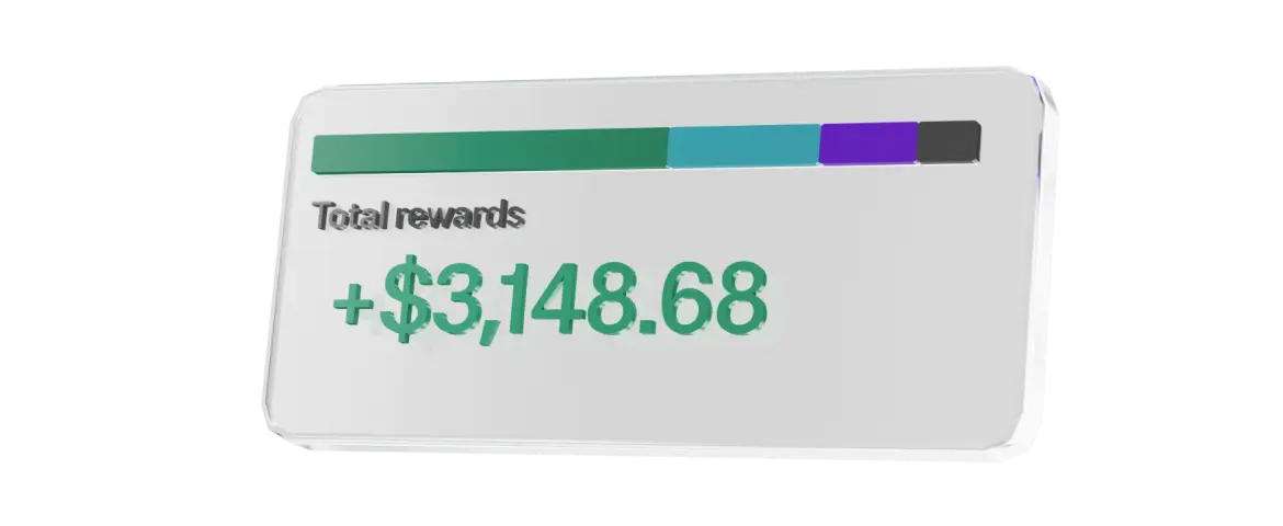 Ledger Wallet vy för staking